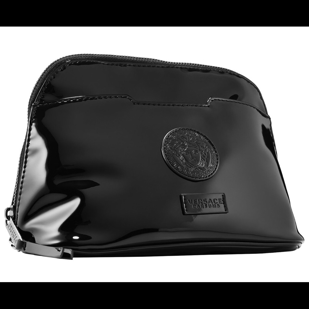 Versace patent leather clutch New